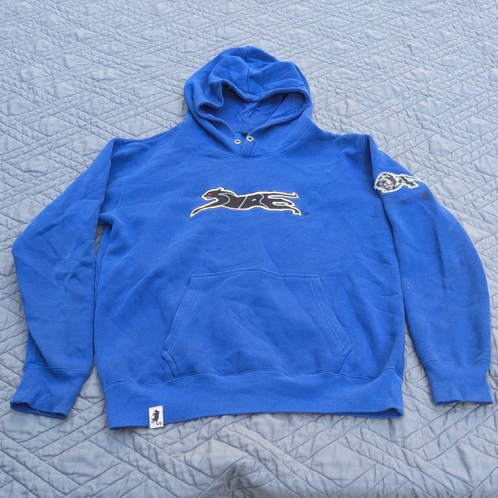 Sure Blue Panther Graphic Hoodie XL Streetwear Pullover